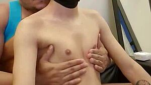 First bareback video with hot gay chaser in sp