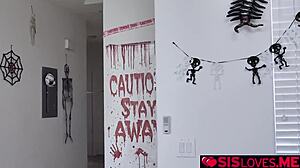 Katie Kush's Brother Craves Big Candy Stick On Halloween