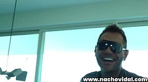 Behind the Scenes: Nacho Makes Her Wear Pig Nose While She Drools and Sucks in Office