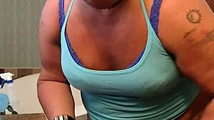 Darcy relaxes at home