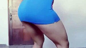 teen girl dancing seductively with cock