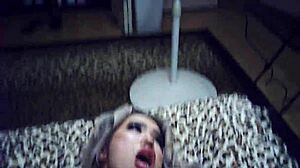 Behind the Scene Porn Shoot with Glasses Cam Maxxx Loadz vs Azn Blonde in Doggy