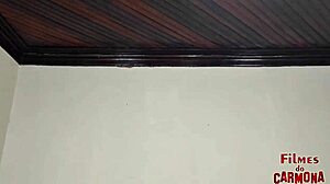 gf throws party, i call bf to bang her and friends