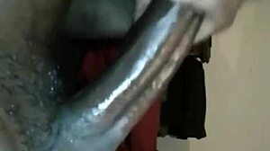 Big black cock delivers huge cum load surprise!