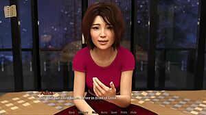 my new memories with the brunette woman