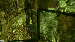 Blonde Boxer Trains With Gloves In The Ring