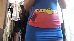 teen girl dancing seductively with cock