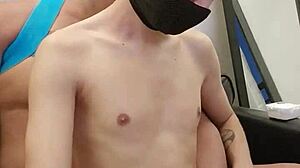 First bareback video with hot gay chaser in sp