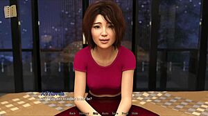 my new memories with the brunette woman