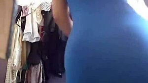 teen girl dancing seductively with cock