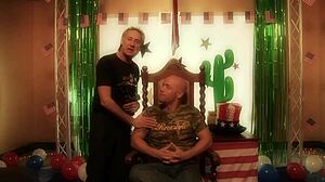 foursome with lesley zen and carly parker featuring monster cock blowjob anal fucking in heels