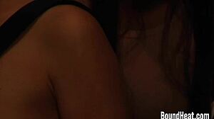 Two Women Bound Together Under Strict Supervision