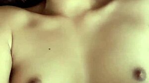 tight little 18+ pussy stretches around big dildo