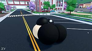 intensely shaking my thicc avatar's huge ass for you