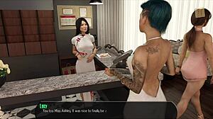 curvy cutie in tight outfit at halfway house 72