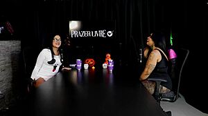 Morena Shows Off Sloppy Blowjob Skills on Toy - Marcelly Melo