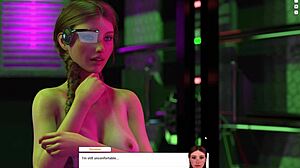 intense lesbian robot sex