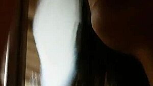 Black milf strips and dances before sexy babe reveal! 🔥