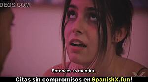 西班牙黑发美女毛茸茸阴部燃烧起来