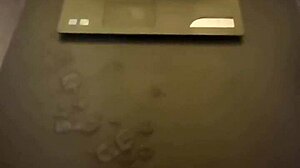 Massive cumshot erupts from huge cock