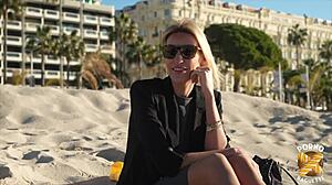 i'm so excitd for my first anal film as french blonde milf with big tits small waist european amateurs