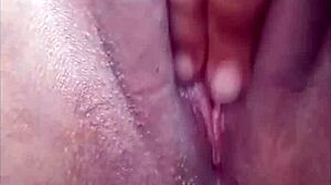 My heart pounds for that Latina whore's tight pussy and big tits in action.