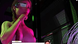 intense lesbian robot sex