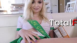 Lexi lore pulls panties for dick slip! 😉