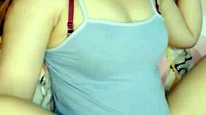 Damn! Plump blonde wife's tight pussy gets creampied by my cock!