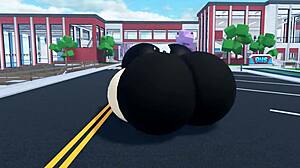 intensely shaking my thicc avatar's huge ass for you