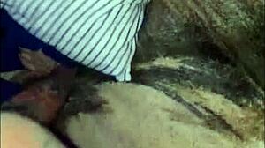 asian slut in lingerie screams from big cock like a hungry whore