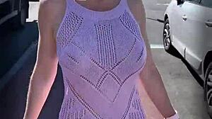 Naughty Milf Flashes Big Black Cock at Beach, Insane Story!