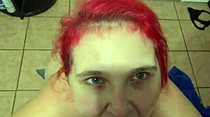 Amber Kneels for Daddy Now!