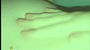 tinder slut masturbating with wet pussy, but is she chubby teen solo?