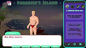 Let's play paradise island part 3, he fucks me in public right in the pussy