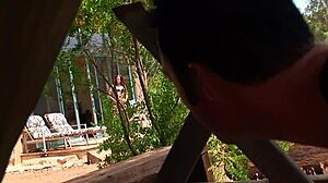 Rocey Rae Bent Over for Rico Strong's Big Black Cock