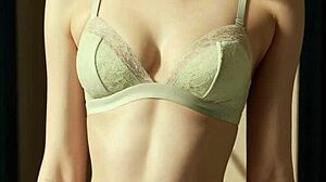 check out these cute girls rocking flowery underwear with sexy feet!