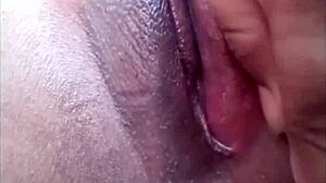 My heart pounds for that Latina whore's tight pussy and big tits in action.