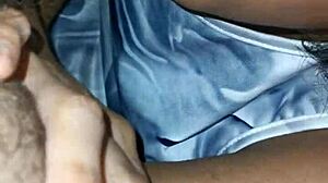 mexican beauty performs delicious oral sex, taking cum all over her beautiful face in intense scene