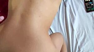 After Class, Latina Teen Heads to Hotel for Hard Anal