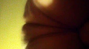 Quick doggystyle fuck in living room