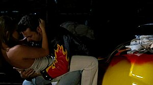 yo, night fuck on car hood with huge cumshot on curvy babe