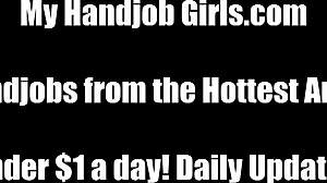 Femdom Slave Jerking Off