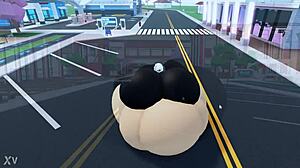 intensely shaking my thicc avatar's huge ass for you