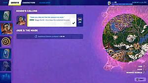 Playing Fortnite with bisexual transgender in doggystyle action