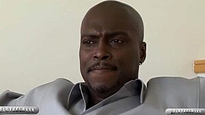 Lexington Steele's tongue drives me wild with intense face action
