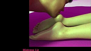 Hardcore Femdom Game Ending 1: Mistress Humiliates Submissive Slave