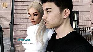 3D visual novel with a cute outfit and a beautiful woman’s body