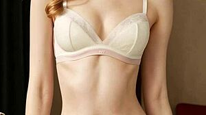 check out these cute girls rocking flowery underwear with sexy feet!