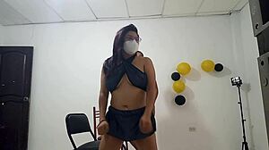 Conversational-Emoji sluts dancing erotically to seduce boyfriends with sagging tits at home! 🔥